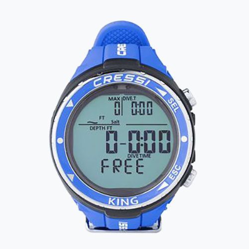 Calculator de scufundări Cressi King albastru KS842020