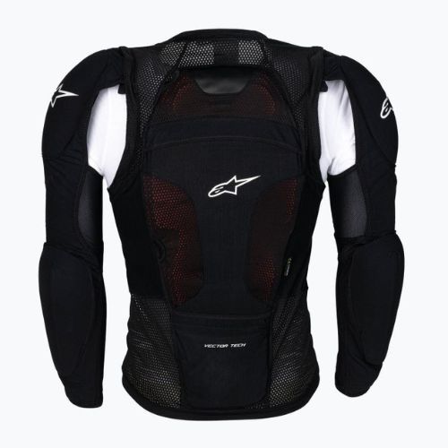 Armură de ciclism pentru bărbați Alpinestars Vector Tech Jacket LS negru 1656719/10