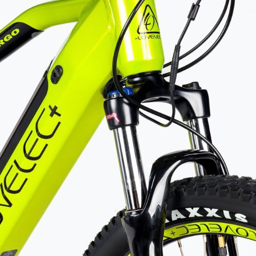 Lovelec Sargo 15Ah verde-negru bicicletă electrică B400292
