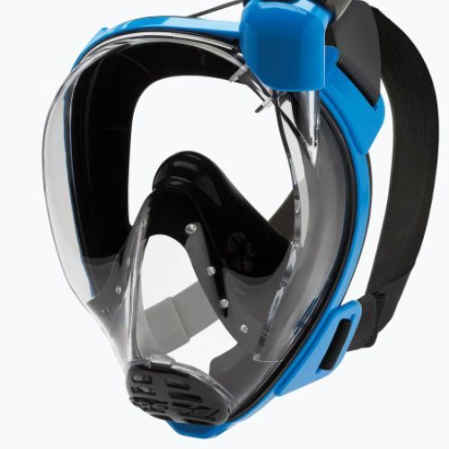 Cressi Baron Mască completă pentru snorkelling negru/albastru XDT025020
