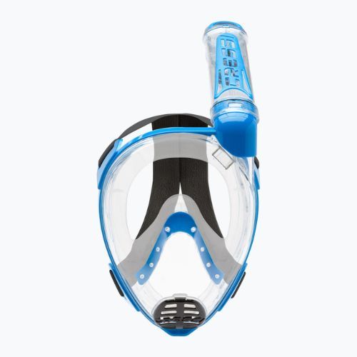 Cressi Duke Dry Mască completă pentru snorkelling albastru XDT000020