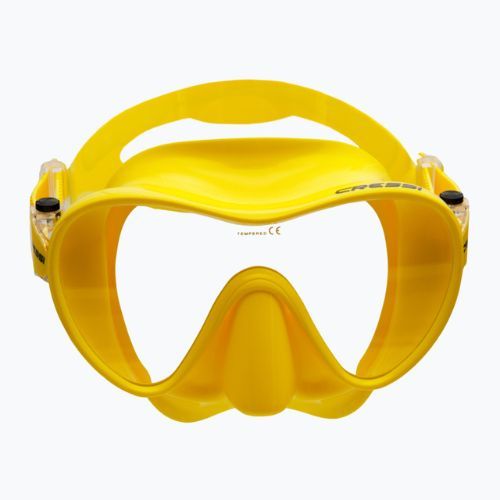 Mască de scufundare Cressi F1 Yellow ZDN281010