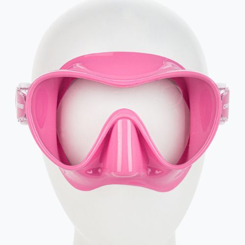 Mască de scafandru Cressi F1 Small roz ZDN311040