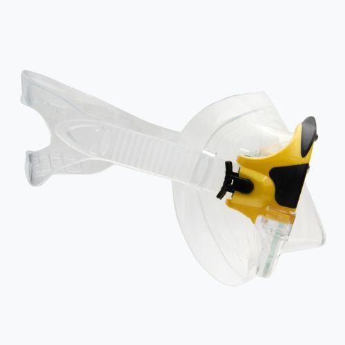Mască de scafandru galbenă Cressi Matrix DS301010