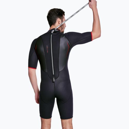 Costum de neopren pentru bărbați Cressi Altum Wetsuit Shorty 3mm negru XLV436022