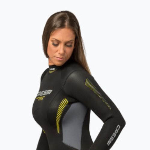 Costum de scafandru pentru femei Cressi Fast Monopiece 5 mm negru LR109501