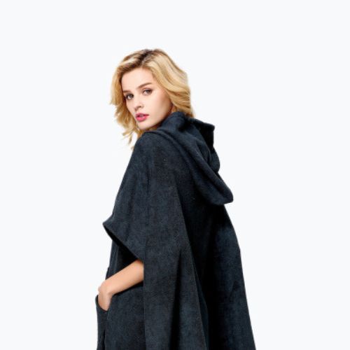 Cressi Robe Poncho negru XVA914000