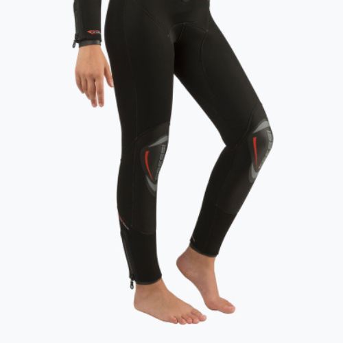 Costum de neopren pentru femei cu glugă Cressi Facile Monopiece 8mm negru LT4735