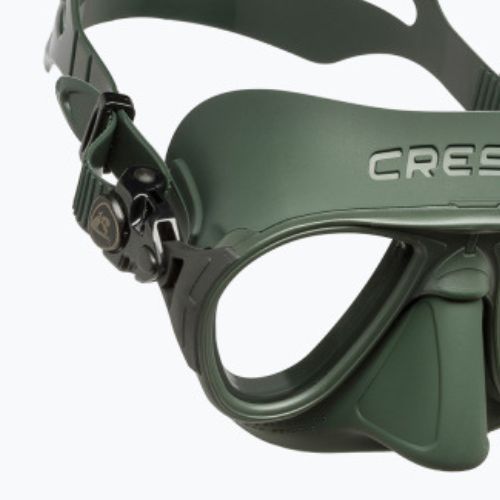 Cressi Calibro + Corsica set de mască + snorkel verde DS439850