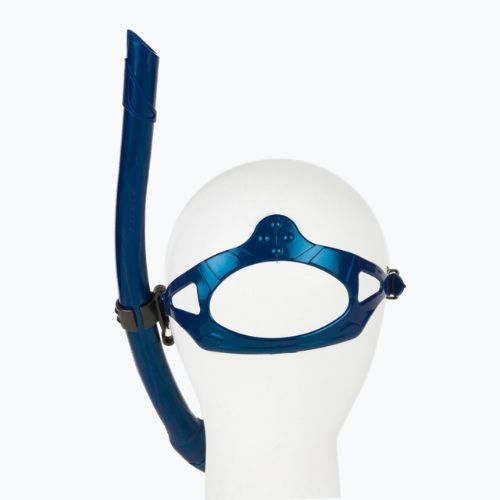 Cressi Calibro + Corsica set de snorkel mască + snorkel albastru DS434550