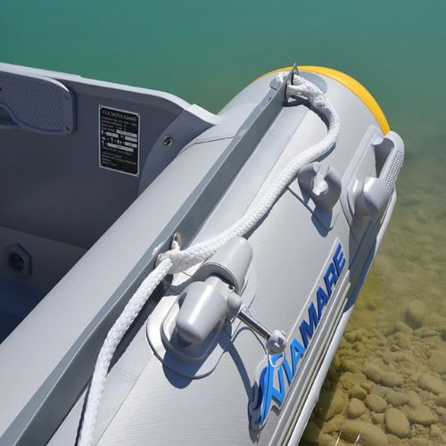 4 persoane ponton Viamare 270 S Slat gri-galben 1126158