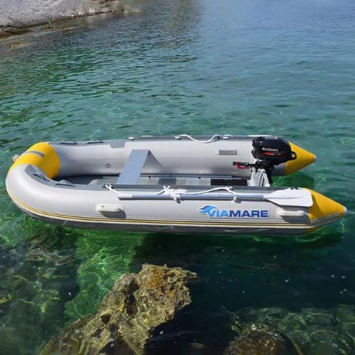 Ponton de mare 5 locuri Viamare 330 S ALU gri 1126149