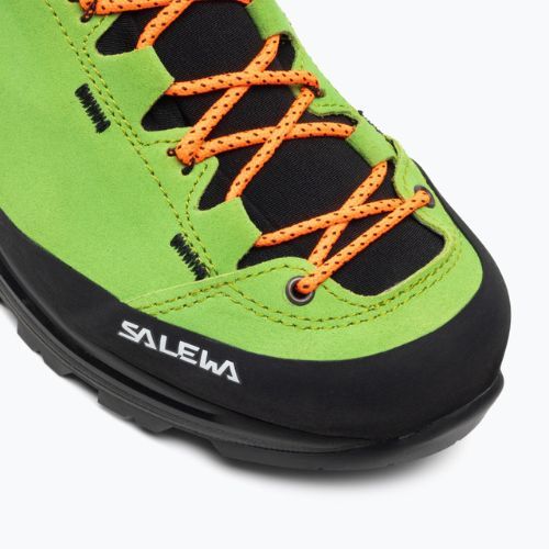 Cizme de trekking pentru bărbați Salewa MTN Trainer 2 Mid GTX verde 00-0000061397