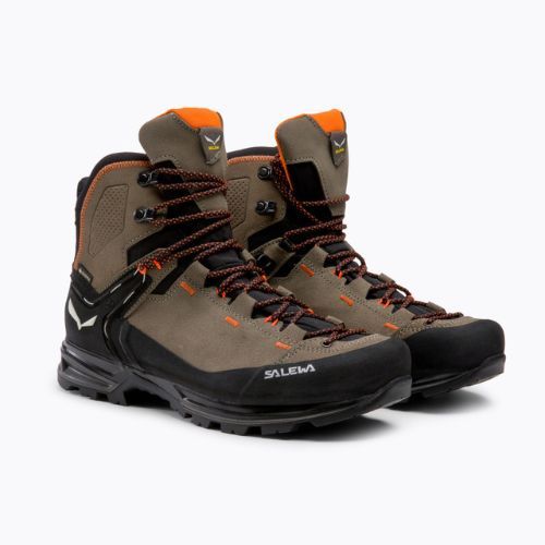 Cizme de trekking pentru bărbați Salewa MTN Trainer 2 Mid GTX maro 00-0000061397