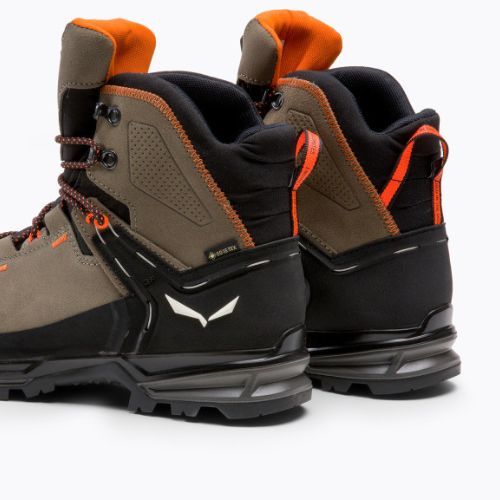 Cizme de trekking pentru bărbați Salewa MTN Trainer 2 Mid GTX maro 00-0000061397