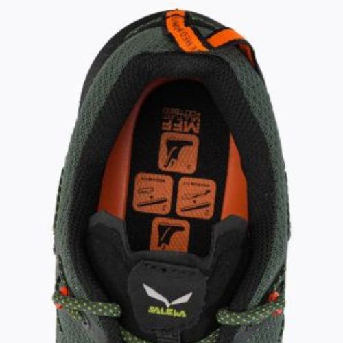 Pantof de abordare Wildfire 2 pentru bărbați Salewa negru-verde 00-0000061404
