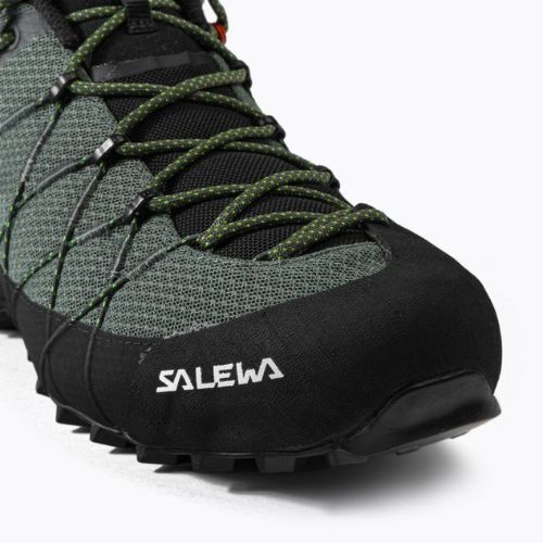 Pantof de abordare Wildfire 2 pentru bărbați Salewa negru-verde 00-0000061404