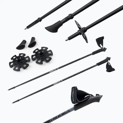 Viking Lite Pro 08 Nordic Walking stâlpi negru-gri 650/21/4563/08/105