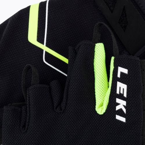 LEKI Mănuși pentru mers nordic Multi Breeze Short negru 649704302060