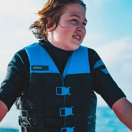 JOBE Dual negru/albastru, vesta de centură 244822006