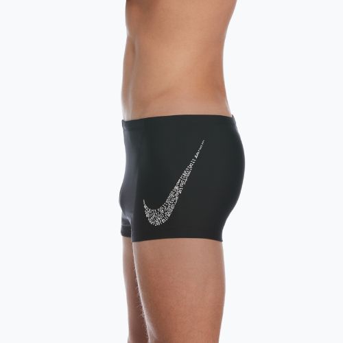 Costume de baie cu picior pătrat Nike Jdi Swoosh Square Leg pentru bărbați, negru NESSC581
