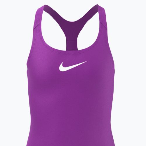 Costum de baie o piesă pentru copii Nike Essential Racerback mov NESSB711-511