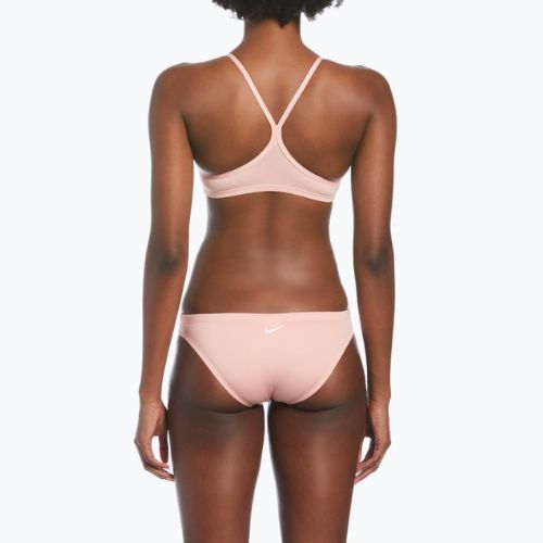 Costum de baie din două piese pentru femei Nike Essential Sports Bikini roz NESSA211-626