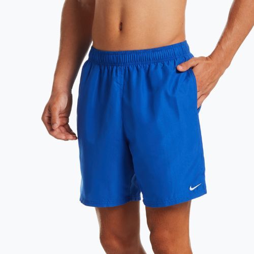 Pantaloni scurți de baie bărbați Nike Essential 7" Volley albastru NESSA559-494