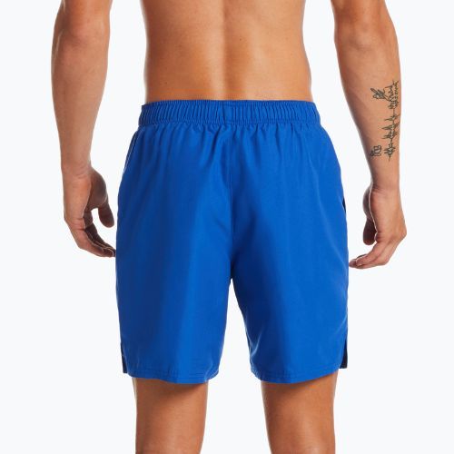 Pantaloni scurți de baie bărbați Nike Essential 7" Volley albastru NESSA559-494