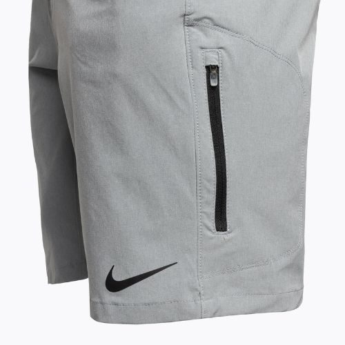 Pantaloni scurți de înot bărbați Nike Flow 9' Hybrid gri NESSC515