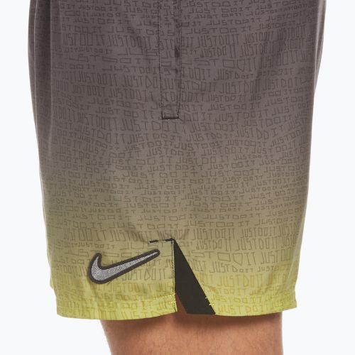 Bărbați Nike Jdi Fade 5" Volley pantaloni scurți de înot maro NESSC479-312