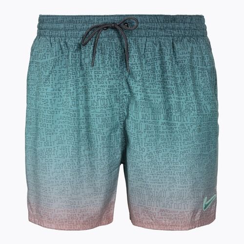 Pantaloni scurți de baie Nike Jdi Fade 5" Volley pentru bărbați, albastru NESSC479-626