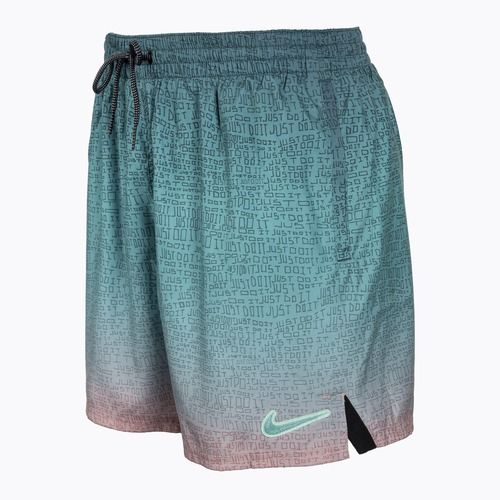 Pantaloni scurți de baie Nike Jdi Fade 5" Volley pentru bărbați, albastru NESSC479-626