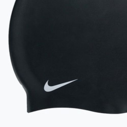 Șapcă de înot Nike Solid Silicone negru 93060-011