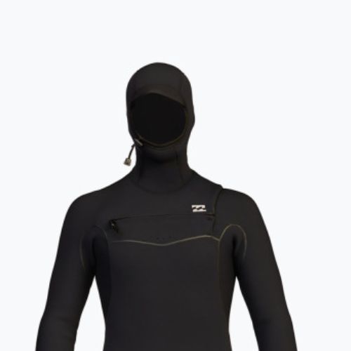 Costumul de neopren pentru bărbați Billabong 5/4 Furnace Hooded CZ Full black