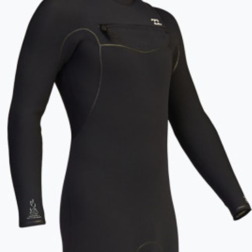 Costumul de neopren pentru bărbați Billabong 5/4 Furnace Hooded CZ Full black
