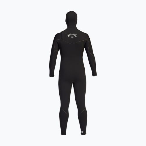 Costumul de neopren pentru bărbați Billabong 5/4 Furnace Hooded CZ Full black
