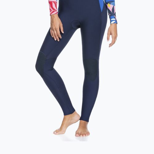 Costumul de neopren pentru femei ROXY 4/3 Syncro FZ GBS 2021 navy nights/yacht blue