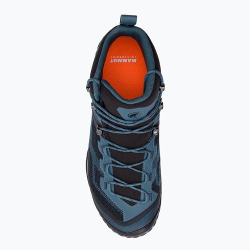 Cizme de trekking pentru bărbați MAMMUT Ducan Mid GTX albastru