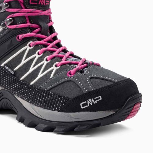 Cizme de trekking pentru femei CMP Rigel Mid Wp gri 3Q12946/103Q