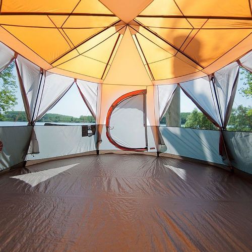 Cort de camping pentru 8 persoane Coleman Cortes Octagon 8 gri 2000019550