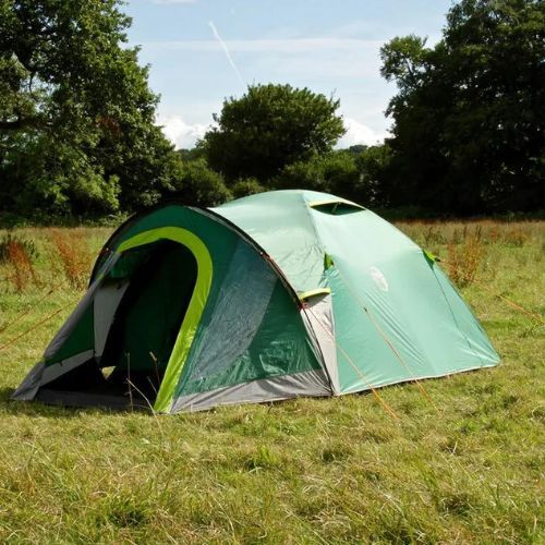 Cort de camping Coleman Kobuk Valley 3 Plus pentru 3 persoane, verde 2000030280