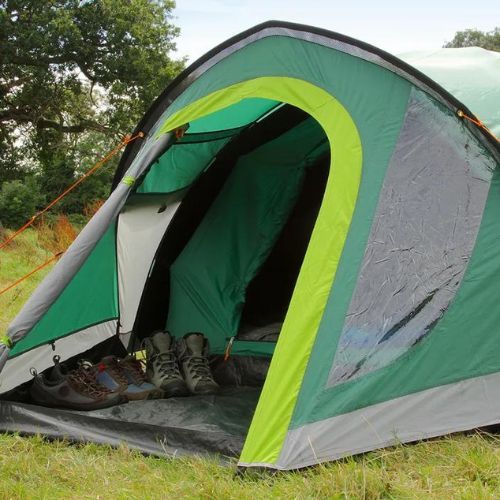 Cort de camping Coleman Kobuk Valley 3 Plus pentru 3 persoane, verde 2000030280