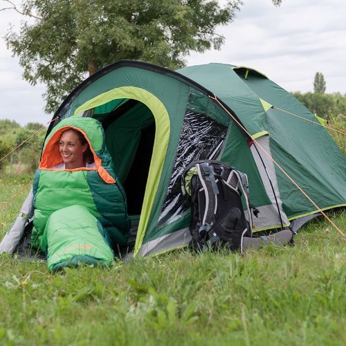 Cort de camping pentru 5 persoane Coleman Kobuk Valley 4 Plus verde 2000030281