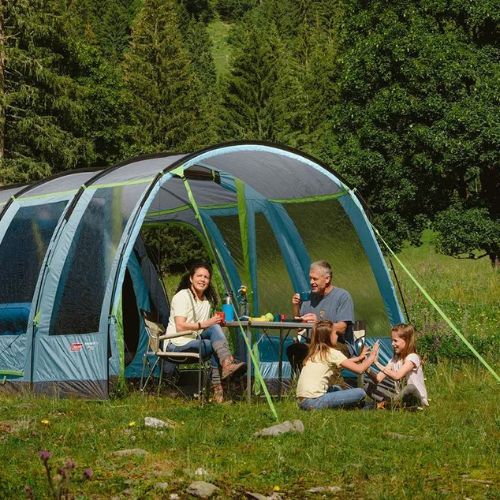 Cort de camping pentru 4 persoane Coleman Meadowood 4 Long albastru 2000037068