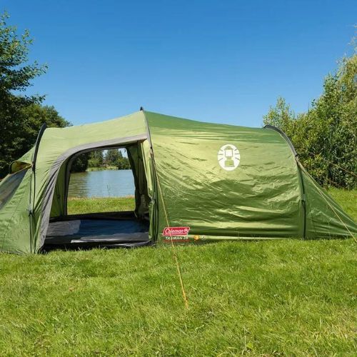 Cort de camping Coleman Tasman 3 Plus pentru 3 persoane, verde 2000032102