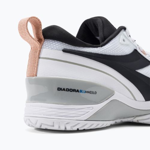 Pantofi de tenis pentru femei Diadora Speed Blushield 5 AG alb și negru DD-101.176941