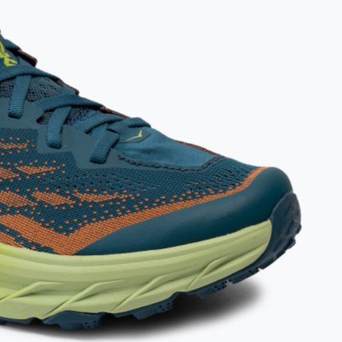 HOKA Speedgoat 5 pantofi de alergare pentru bărbați albastru-verde 1123157-BCEP