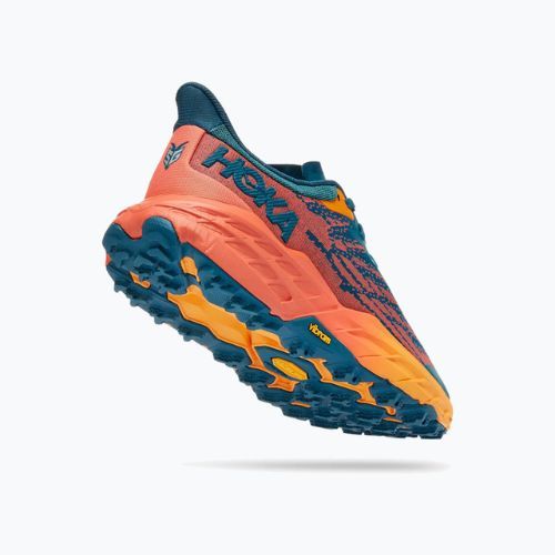 Pantofi de alergare pentru femei HOKA Speedgoat 5 albastru-portocaliu 1123158-BCCML