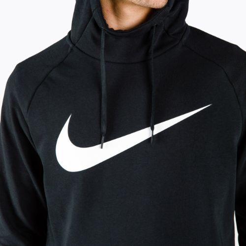 Hanorac cu glugă Nike Dri-FIT negru pentru bărbați CZ242525-010